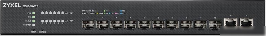 Управляемый коммутатор уровня 2+ Zyxel XS1930-12F-ZZ0101F