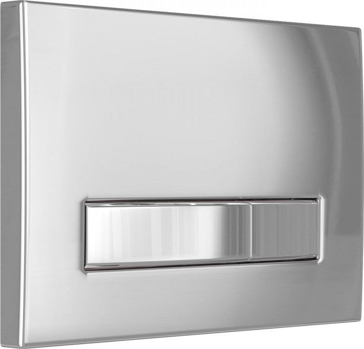 Унитаз подвесной Saniteco KW-9003W Rimles + Berges Atom Line 410 040338 (с кнопкой)