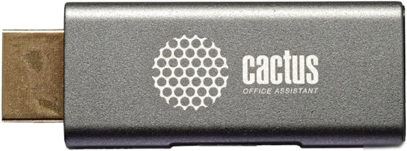 Адаптер CACTUS CS-HDMI-DP-ADR HDMI - DisplayPort (серый)