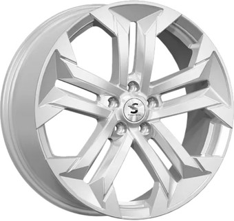 Литые диски K&K КР015 19x7.5" 5x108мм DIA 63.35мм ET 46мм Elite Silver