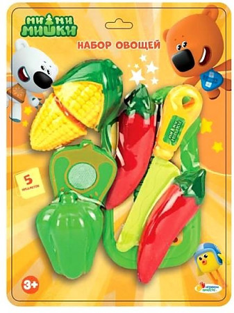 Набор игрушечных продуктов Играем вместе Набор овощей Ми-ми-мишки B1536371-R5