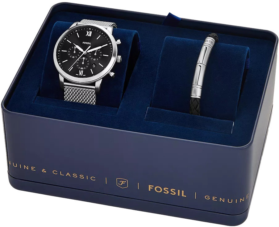 Наручные часы с украшением Fossil FS6021SET