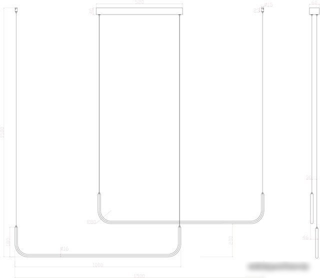 Подвесная люстра Arte Lamp Dubhe A2917SP-33BK