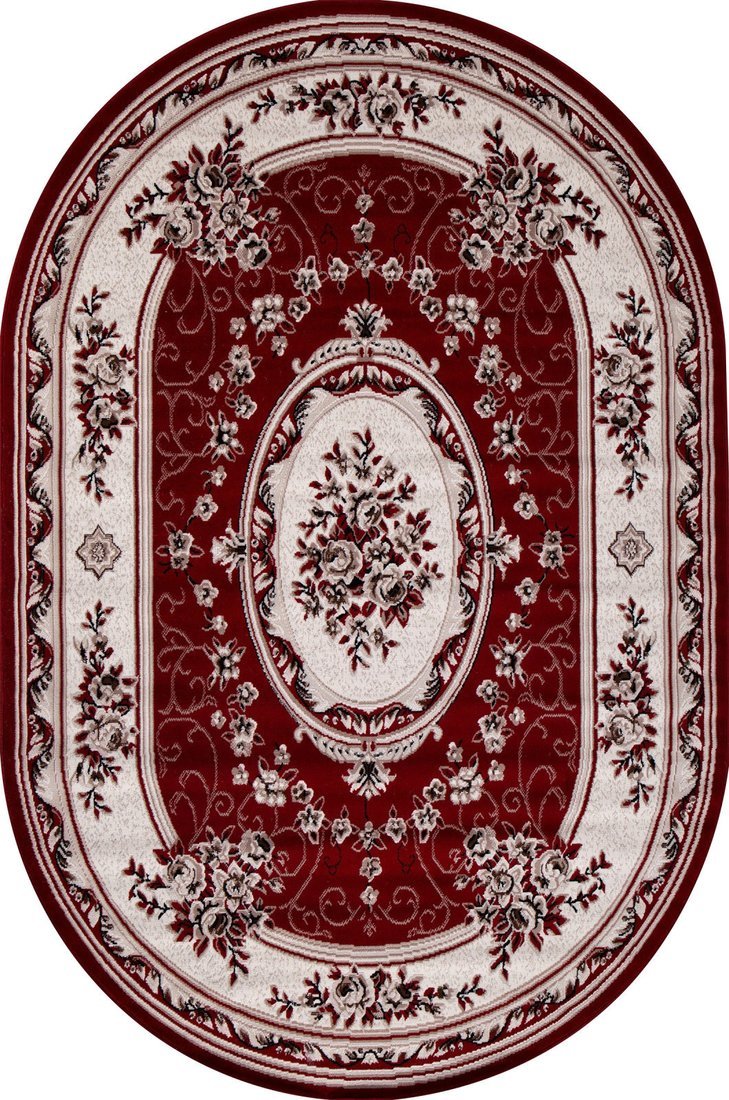 Ковер для жилой комнаты Merinos Gavana 5444-OVAL-RED (2.5x3.5)