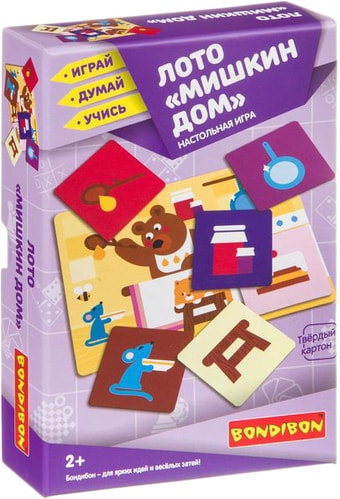 Развивающая игра Bondibon Мишкин дом ВВ3900