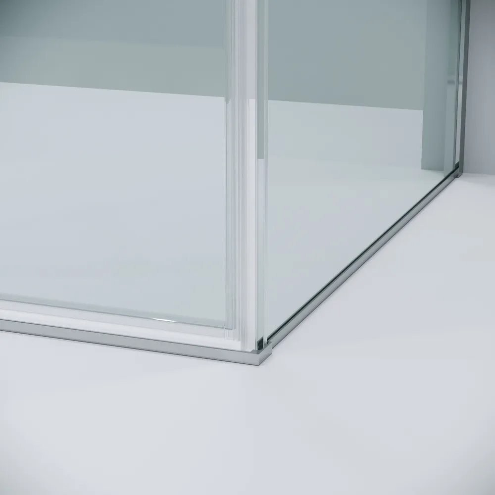 Душевой уголок Grossman Galaxy 100х100х195 120.K33.01.1010.10.00 (хром/прозрачное стекло)
