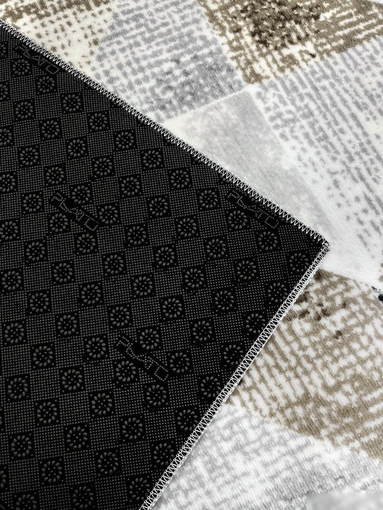 Ковер для жилой комнаты Plato Hali Soft 6238-MINK-ANTHRACITE (1.6x2.3)