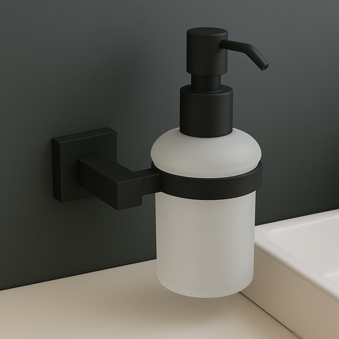 Дозатор для жидкого мыла Lauter 21SH6172 (Matt Black)