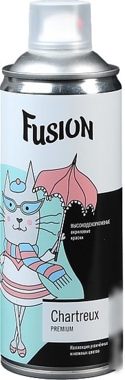 Краска Fusion Chartreux аэрозоль 520мл (кислый)