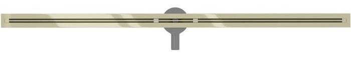 Трап/канал Mexen Flat 360 Super Slim Gold 1551150