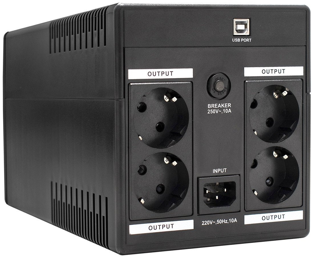 Источник бесперебойного питания ExeGate SpecialPro Smart LLB-1200.LCD.AVR.4SH.USB EP285494RUS