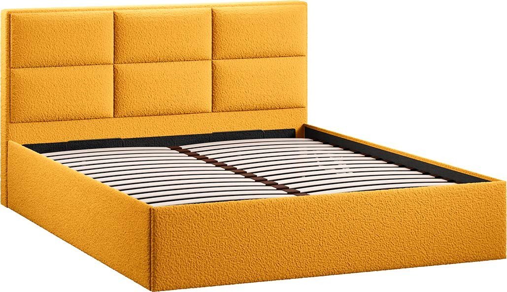 Кровать Трия Стелла Тип 1 c ПМ 160x200 (экомех Barni Curcuma)