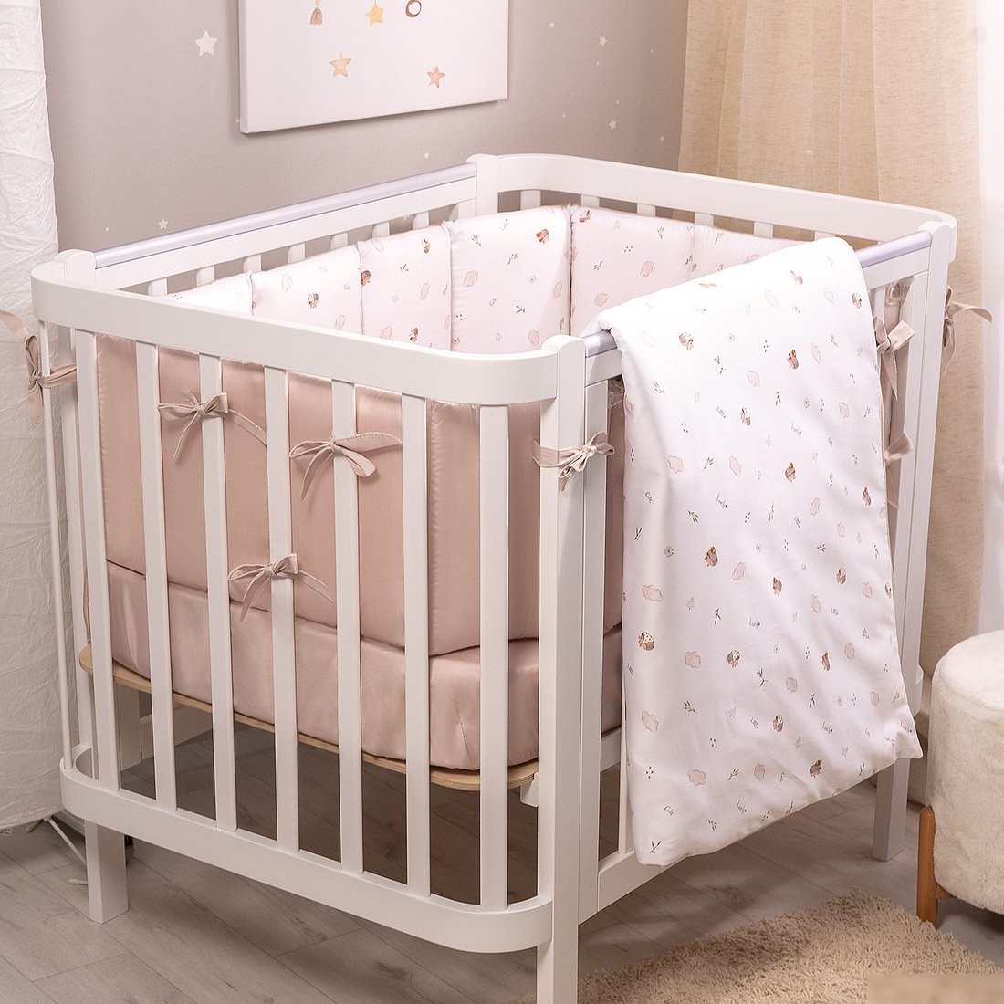 Детский комплект постельного белья Perina Sleepy КПБ3.100-SL.04 (бежевый)
