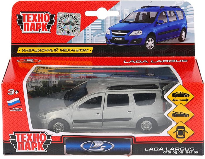 Технопарк Lada Largus SB-16-47-N(SL)-WB (серебристый)