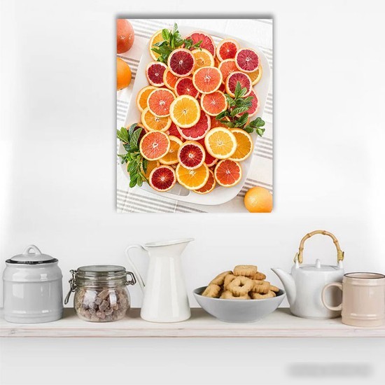 Картина Stamprint Сочные фрукты 3 КС006 (45x35)