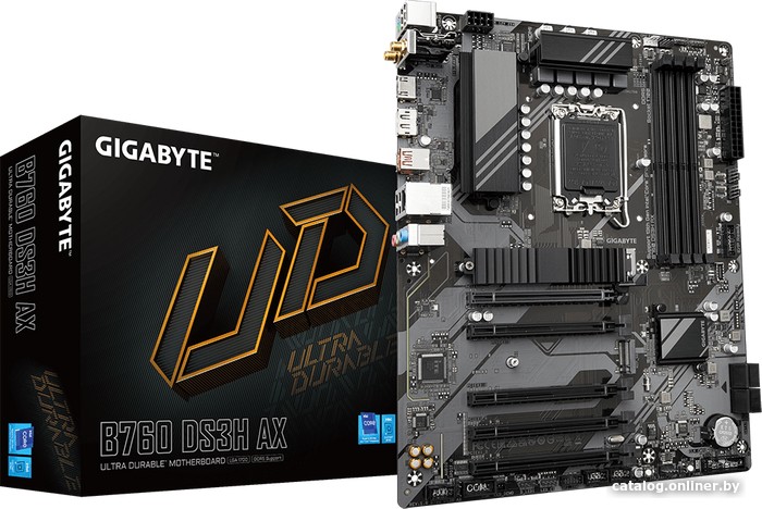 Материнская плата Gigabyte B760 DS3H AX (rev. 1.x)