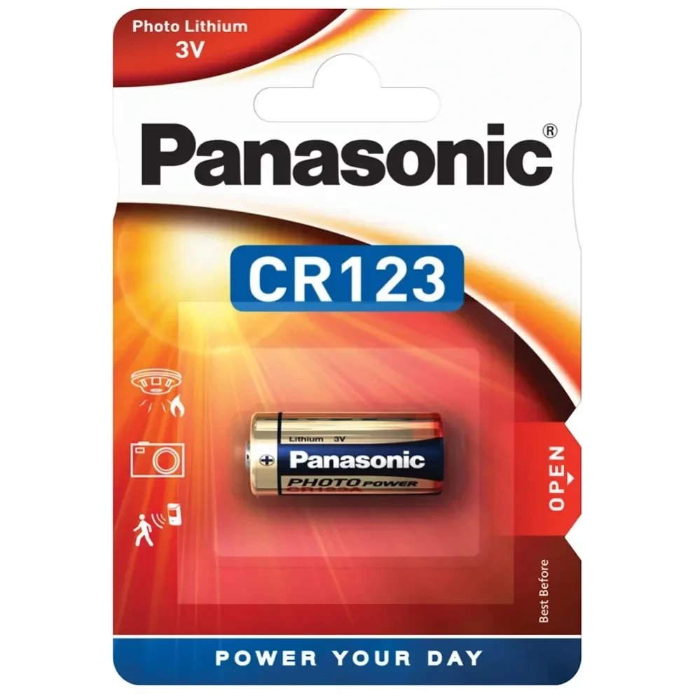 Батарейка Panasonic Lithium Power CR123