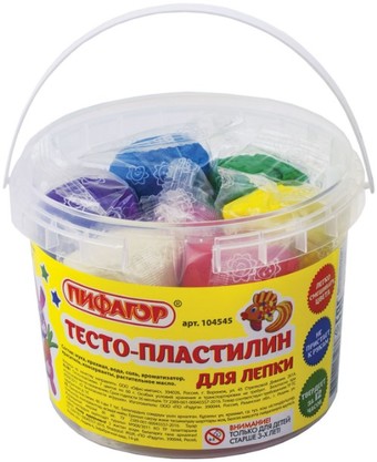 Пластилин Пифагор 104545 (7 цв)