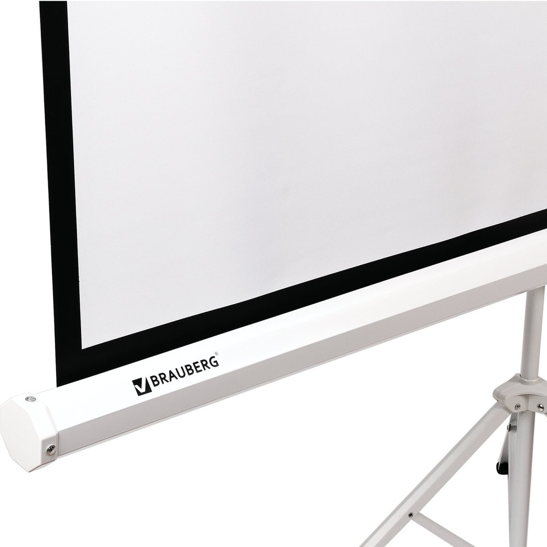 Проекционный экран BRAUBERG Tripod 1:1 (150x200) 236732