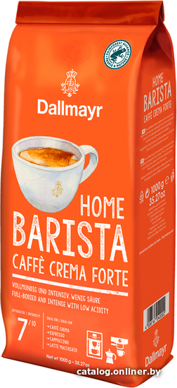 Кофе Dallmayr Home Barista Caffe Crema Forte 1 кг Кофе Dallmayr Home Barista Caffe Crema Forte 1 кг