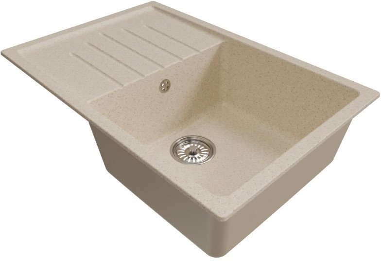 Кухонная мойка Mixline ML-GM19 551985 (бежевый)