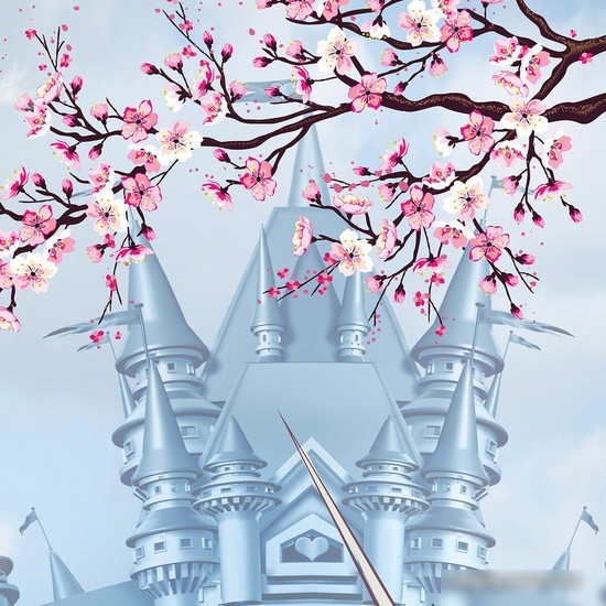 Виниловые обои Citydecor Princess 7 300x260