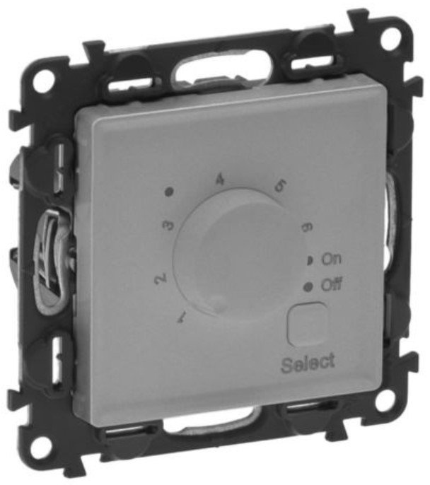 Терморегулятор Legrand Valena Life 752334 (алюминий)