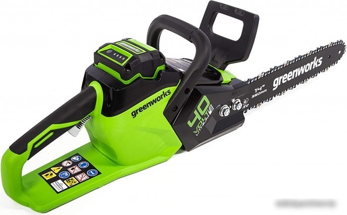 Аккумуляторная пила Greenworks GD40CS15 (с 1-м АКБ 2 Ah)