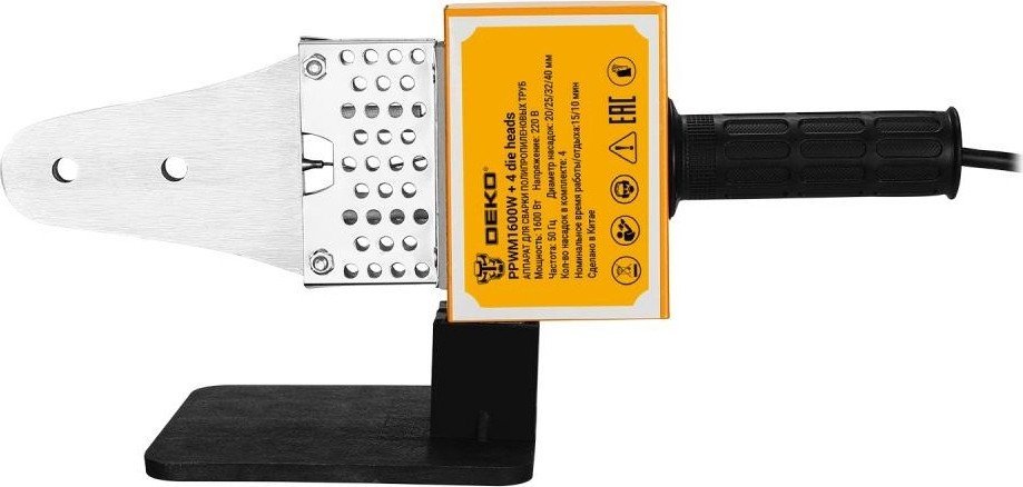 Аппарат для сварки труб Deko PPWM1600W 085-3012 (кейс)