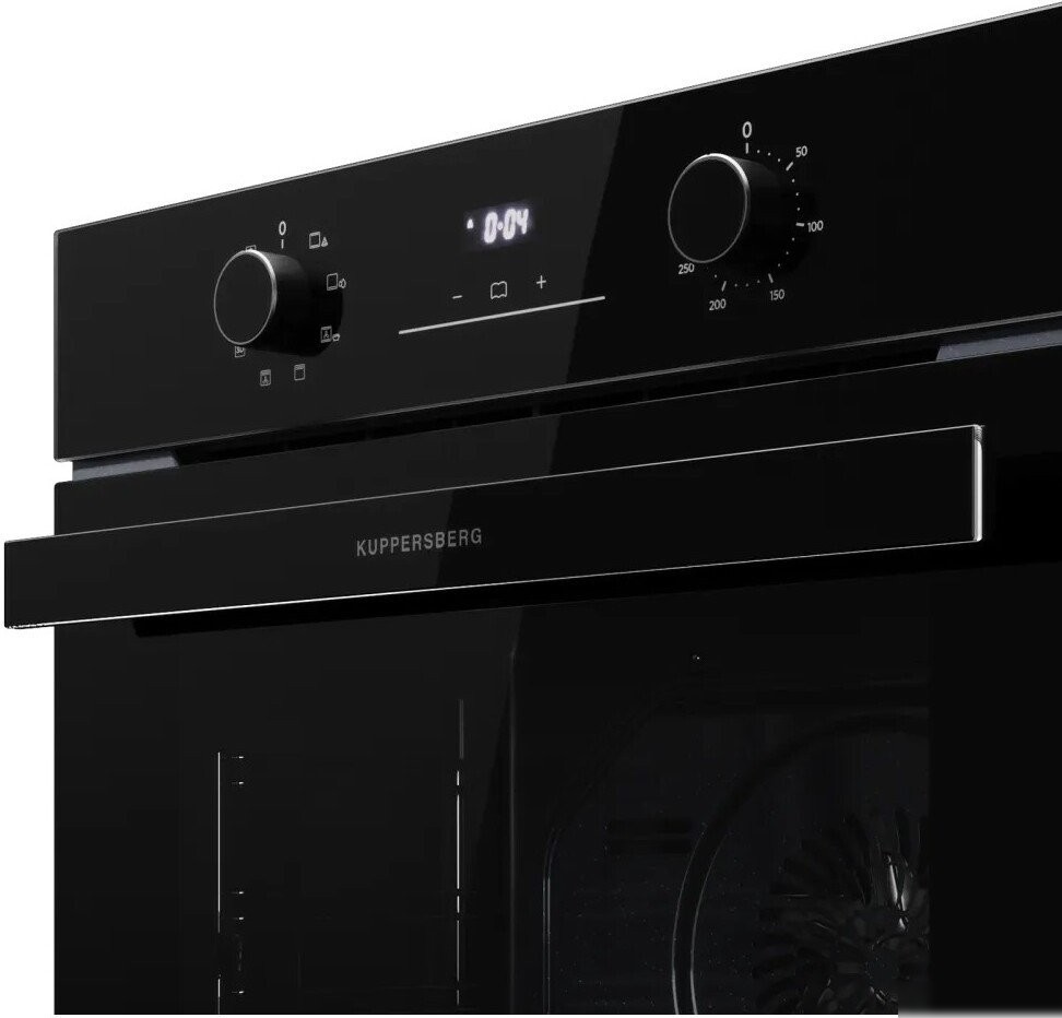 Электрический духовой шкаф KUPPERSBERG HO 608 Black Glass