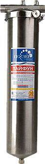 Проточный фильтр Гейзер Тайфун 20BB (с картриджем)