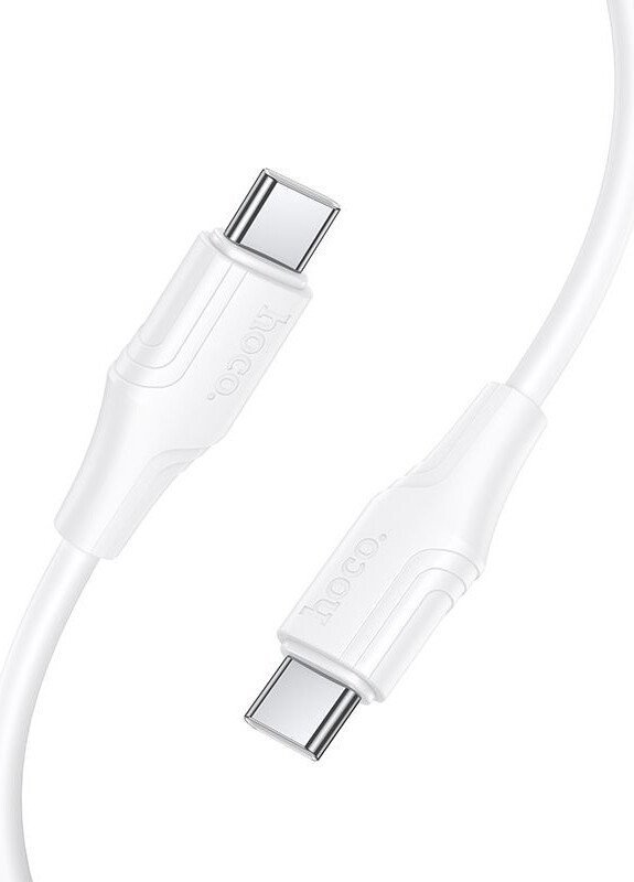 Кабель Hoco X124 USB Type-C - USB Type-C (1 м, белый)