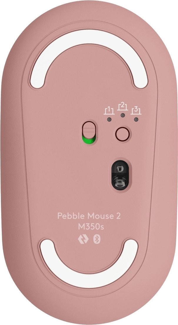 Мышь Logitech Pebble Mouse 2 M350s (розовый)