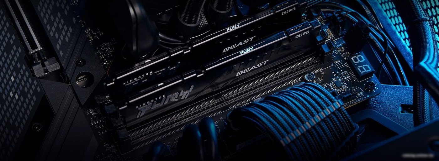 Оперативная память Kingston FURY Beast 2x16ГБ DDR5 6000 МГц KF560C36BBE2K2-32