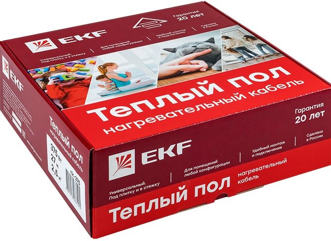Нагревательный кабель EKF PROxima nk-225
