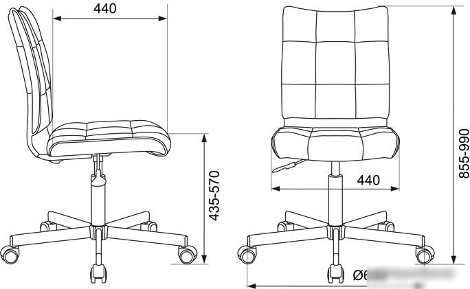 Кресло Бюрократ CH-330M (бежевый)