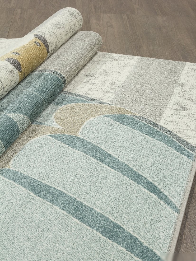 Ковер для жилой комнаты Merinos Izumrud F263-STAN-LIGHT GRAY (2х3)