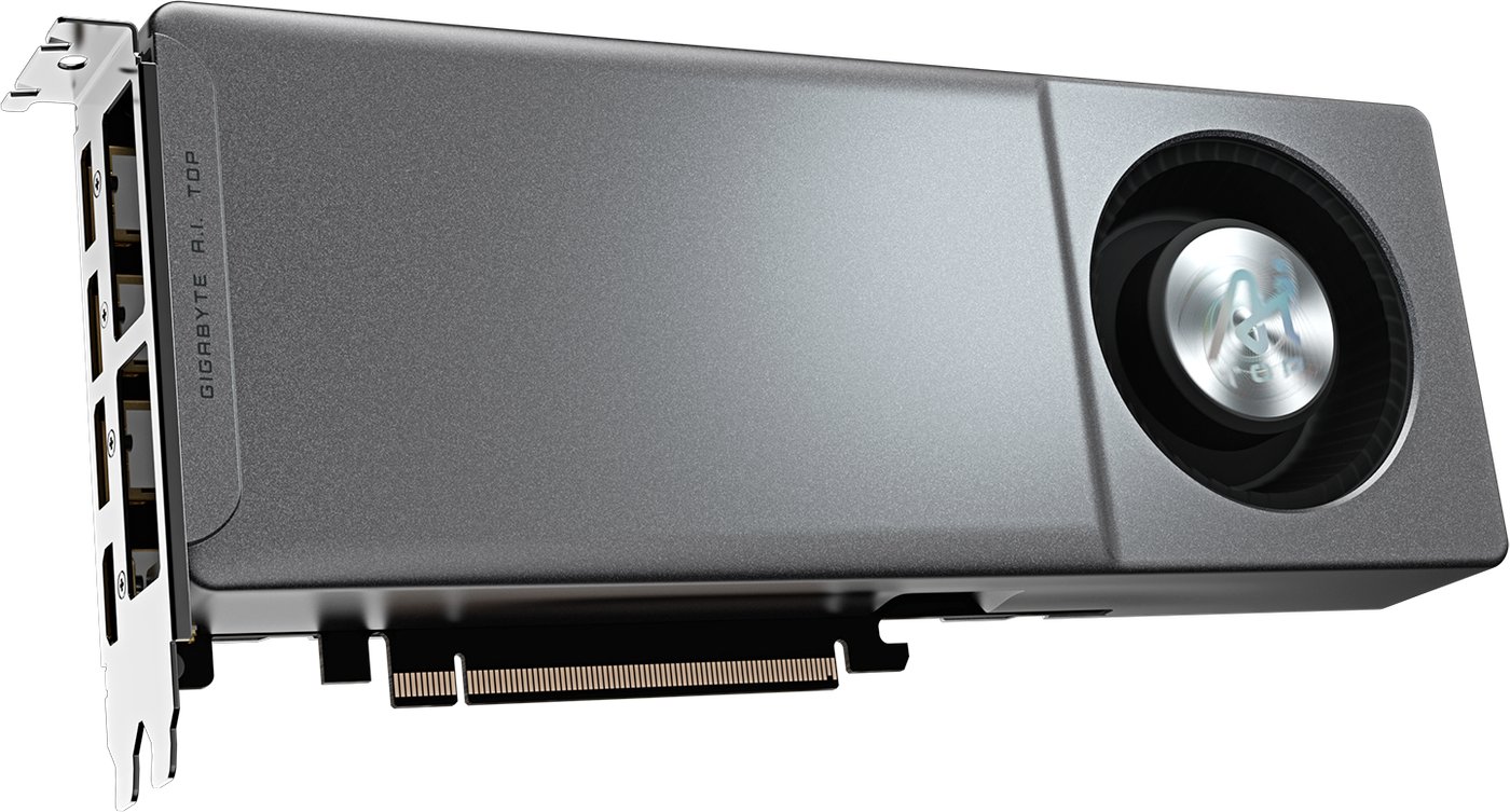 Видеокарта Gigabyte AMD Radeon AI Pro R9700 AI Top 32G GV-R9700AI TOP-32GD (Rev. 1.1)