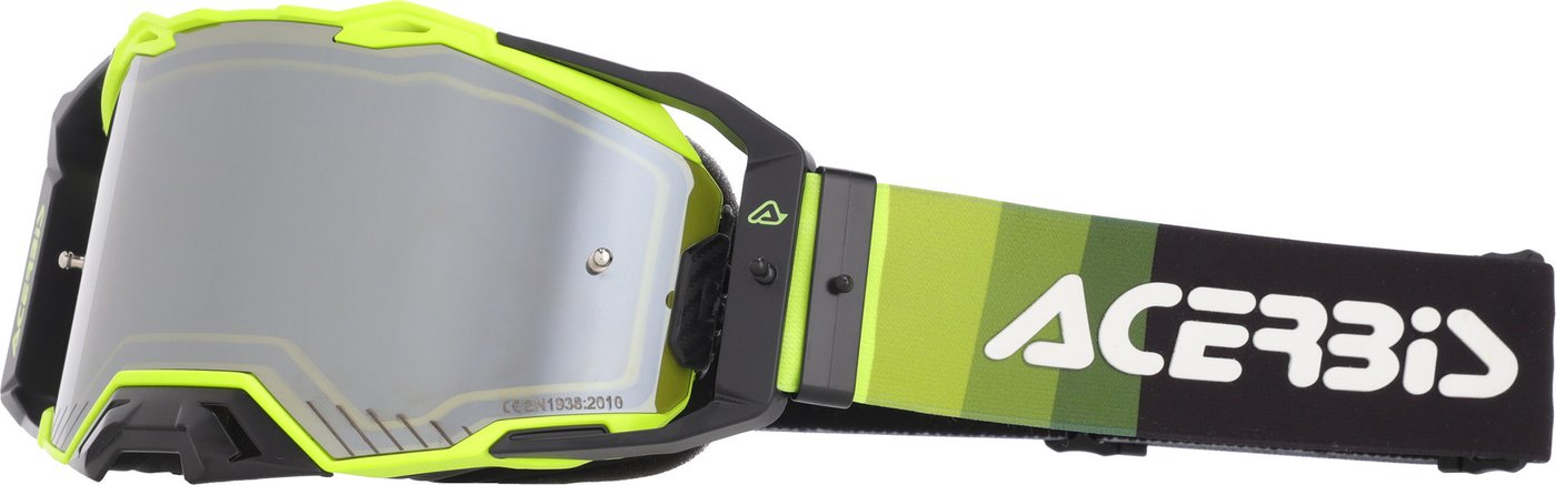 Мотошлем Acerbis Vulcan Mirror 0027508.458 (черный/желтый флуоресцентный)