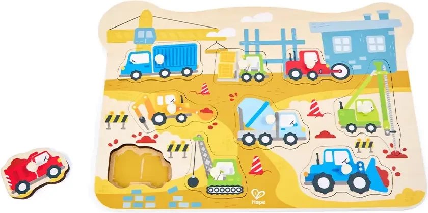 Сортер Hape Строительные машины E1456_HP