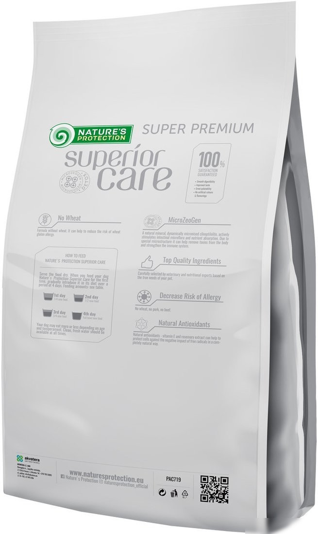 Сухой корм для собак Nature's Protection SC White Dogs Insect Meat NPSC47601 10 кг