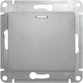 Выключатель проходной Schneider Electric Glossa GSL000363 (алюминий)