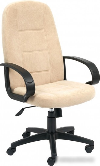 Офисное кресло TetChair СН-747 флок (бежевый)