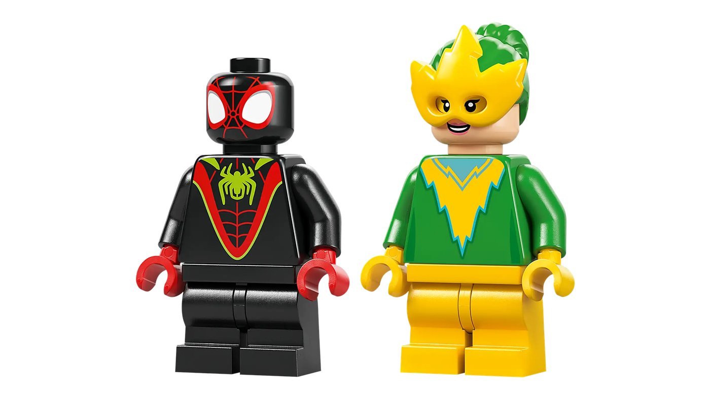 Конструктор LEGO Marvel Погоня Диногонщика Спина за Электро 11198