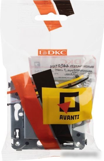 Выключатель проходной DKC Avanti 4404104 (закаленная сталь)