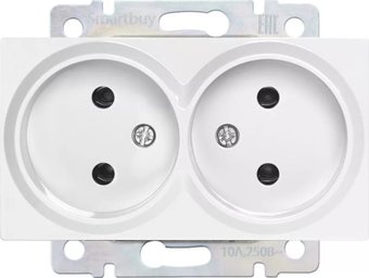 Розетка SmartBuy SBE-05w-10-S2-N
