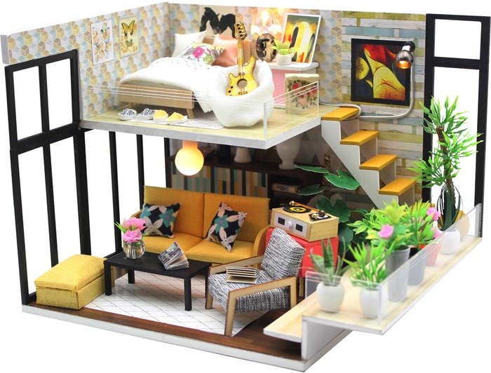 Румбокс Hobby Day DIY Mini House Эколофт (M031)