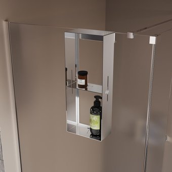 Veconi Полка для ванной Grange GN-GR-C9 (графит)