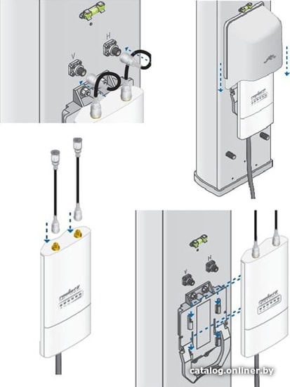 Антенна для беспроводной связи Ubiquiti airMax Sector 5G-16-120