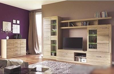 Комод Anrex Oskar 2D4S Дуб Санремо